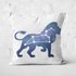 Cosmic Leo Square Cushion - 40x40cm - Soft Touch