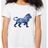 Leo Women`s T-Shirt - White - XL - White