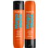 Matrix Total Results Mega Sleek Shea Butter Smoothing Shampoo and Conditioner 300ml Duo for Frizzy Hair