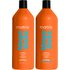 Matrix Total Results Mega Sleek Shea Butter Smoothing Shampoo and Conditioner 1000ml Duo for Frizzy Hair