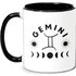 Gemini Mug - White/Black