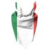 Italian Flag Pet Bandana - M