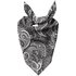 Inverted Paisley Pet Bandana - Small
