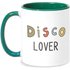 Disco Lover Mug - White/Green