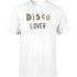 Disco Lover Men`s T-Shirt - White - 5XL - White