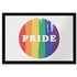Pride Badge Entrance Mat