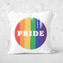 Pride Badge Square Cushion - 40x40cm - Soft Touch