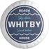 Decorsome Whitby Beach Badge Round Cushion