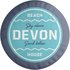 Decorsome Devon Beach Badge Round Cushion