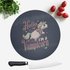 Hello, I`m A Vampicorn Round Chopping Board