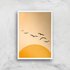 Borris Photography One Day We`ll Fly Away Giclee Art Print - A2 - White Frame