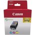 Pack De 3 Cartouches Cyan + + Jaune Canon Cli 521 C Y Canon - vue 4