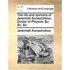 The Life and Opinions of Jeremiah Kunastrokius, Doctor of Physick, &C. &C. &C.
