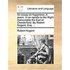 An Essay on Happiness. a Poem. in an Epistle to the Right Honourable the Earl of Chesterfield. by Robert Nugent, Esq. ...