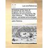 A Treatise of the Laws of England. on the Various Branches of Conveyancing. by John Perkins, ... the Fifteenth Edition, Corrected and Enlarged.