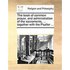 The Book of Common Prayer, and Administration of the Sacraments, ... Together with the Psalter ...