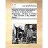 Reports of Cases Adjudged in the Court of King's Bench, Beginning ... 25 Geo. 2. Ending ... 29 & 30 Geo. 2. by Joseph Sayer, ...