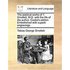 The Poetical Works of T. Smollett, M.D. with the Life of the Author. Cooke's Edition. Embellished with Superb Engravings.