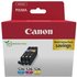 Pack De 3 Cartouches Cyan + + Jaune Canon Cli 526 C Y Canon - vue 3