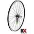 KX Wheels Hybrid Doublewall Solid Screw On Rim Brake Rear 700c Wheel