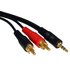 3.5mm Jack Plug to Phono Cable 10m Premium