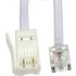 10m BT to RJ11 2 Wire Crossover Modem Cable