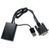 VGA to HDMI Adapter Cable USB Powered