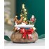 Damart Light-up Christmas Tree with Rotating Santa Sleigh