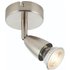 Saxby Lighting G2521013 Amalfi Single Spotlight In Satin Nickel Finish