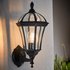 Endon YG-3500 Exterior Wall Lantern In Black