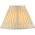 Endon Lighting 94355 Chatsworth Double Pinch 10" Ivory Silk Shade