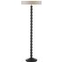 Dar Lighting Azana Floor Lamp In Black Finish Base Only