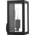 Dar Lighting Era Outdoor Wall Light In Black Finish