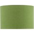 Dar Lighting Etzel Green Linen Drum Shade 30 cm