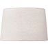 Dar Lighting Griffith Grey Linen Tapered Drum Shade 30 cm