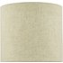 Dar Lighting Jayden Natural Linen Drum Shade 25 cm
