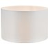 Dar Lighting Lyris Ivory Cotton Drum Shade 35cm