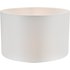 Dar Lighting Lyris Ivory Cotton Drum Shade 40cm