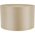 Dar Lighting Lyris Taupe Cotton Drum Shade 40cm