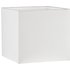 Dar Lighting Ivory Cotton Square Shade 15 cm
