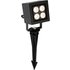 Firstlight 2336GP LED Outdoor In IP54 Ground Spike Spot Light with Graphite