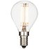 2.4 Watt SES Clear LED Golfball Warm White