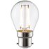 4 Watt BC Clear LED Golfball Warm White
