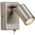 Firstlight 3453BS Orion LED One Light Wall Reading Light In Brushed Steel