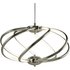 Searchlight 6500-7CC Bardot Seven Light LED Spherical Ceiling Pendant Light In Chrome