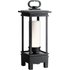 LED Portable Lantern with Bluetooth Speaker In Rubbed Bronze