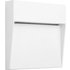 Mantra Fusion M7012 Baker 1 Light Outdoor Small Square 3 Watt, 150 Lumen Wall Light In Sand White
