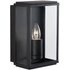 Searchlight 8204BK Outdoor Lighting Black Finish Glass Lantern