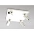 Mantra M5251 Ibiza 4 Light Square LED Ceiling Spotlight In White