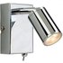 Firstlight 3453CH Orion LED One Light Wall Reading Light In Chrome